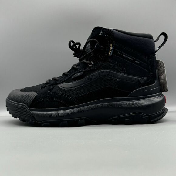 Vans MTE Crestline Waterproof Insulated Boots Black Size 10 Men's Outdooors Hike - Picture 4 of 9